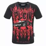 man fashion t-shirt philipp plein car in fire